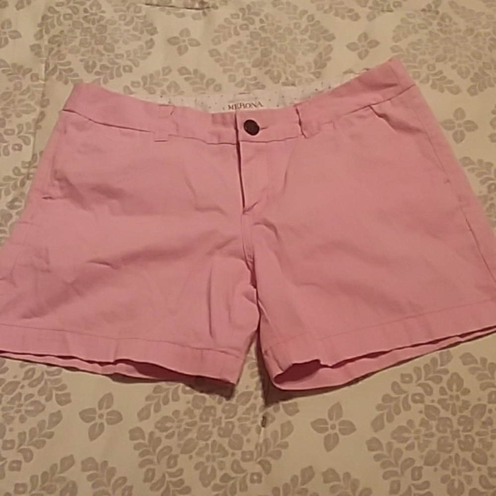 Pink merona shorts